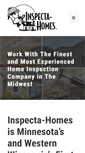 Mobile Screenshot of inspectahomes.com